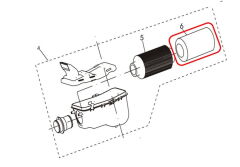 F320 Hava Filtre Süngeri
