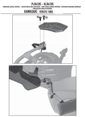 GIVI PLR4105 KAWASAKI VERSYS 1000 (12-14) YAN ÇANTA TAŞIYICI