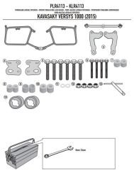 GIVI PLR4113 KAWASAKI VERSYS 1000 (15-16) YAN ÇANTA TAŞIYICI