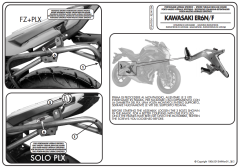 GIVI PLX4104 KAWASAKI ER-6N - ER-6F 650 (12-16) YAN ÇANTA TAŞIYICI