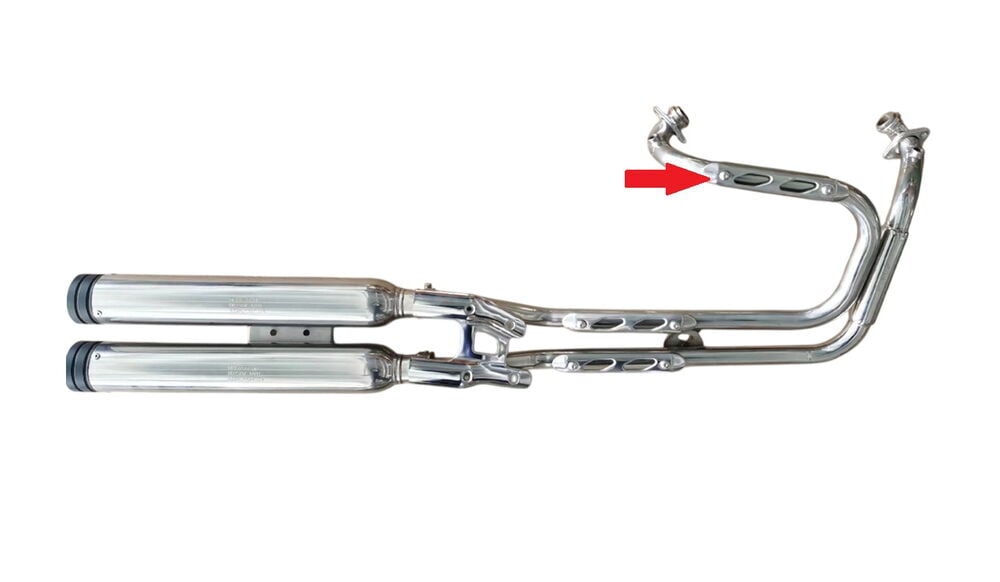 Daytona 250 V Egzoz Koruma Ön