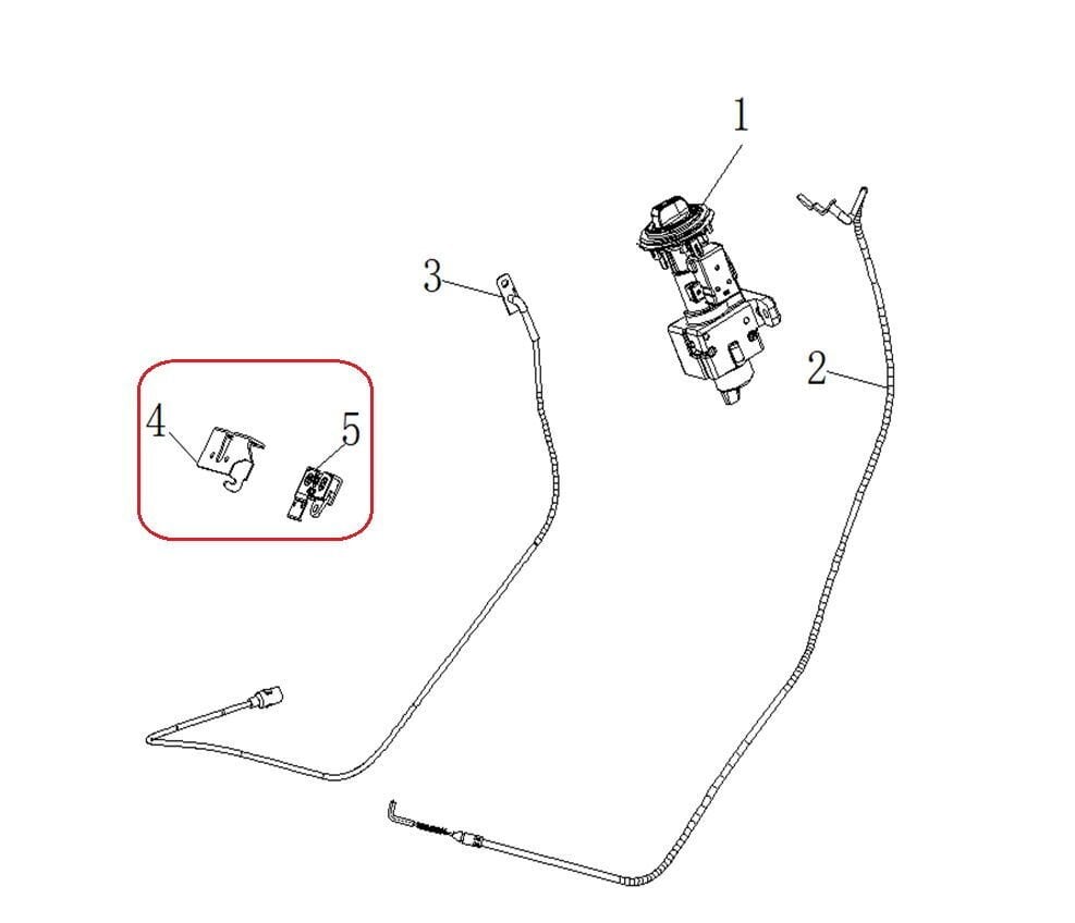 Xsuv 125 Sele Kilit Mekanizması