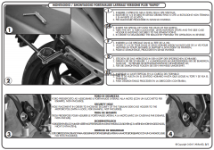 GIVI PLXR4100 KAWASAKI Z 1000 SX (11-21) YAN ÇANTA TAŞIYICI