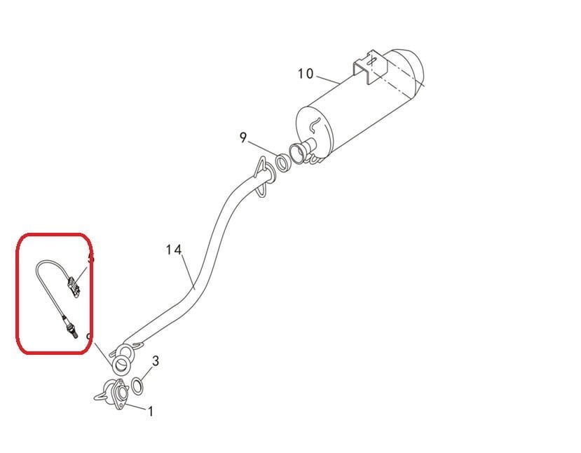F320 Oksijen Sensörü