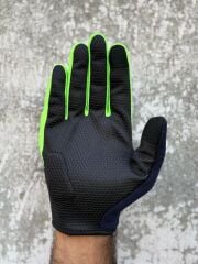 REVERTECH AURA - Lacivert Neon / Dokunmatik Ekran Uyumlu Erkek Motosiklet Eldiveni