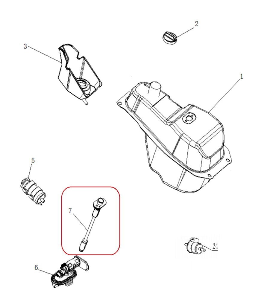 Xsuv 125 Yağ Seviye Sensörü