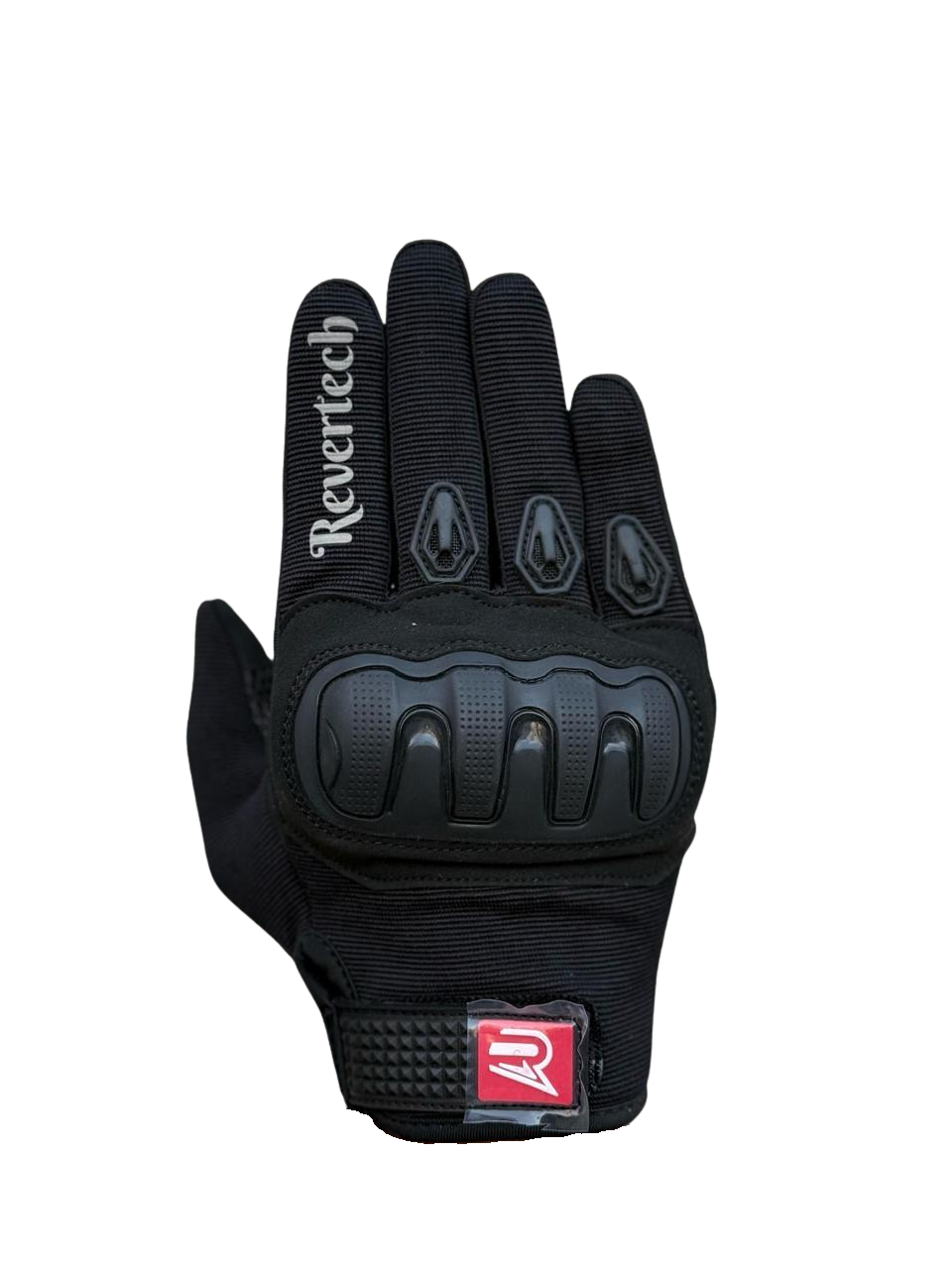 REVERTECH AURA - Siyah / Dokunmatik Ekran Uyumlu Kadın Motosiklet Eldiveni