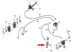 DY 250 Arka Fren Pompası
