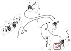 DY 250 Arka Fren Balatası