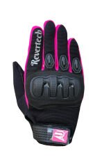 REVERTECH AURA - Pembe / Dokunmatik Ekran Uyumlu Kadın Motosiklet Eldiveni