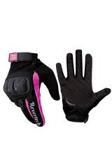 REVERTECH AURA - Pembe / Dokunmatik Ekran Uyumlu Kadın Motosiklet Eldiveni