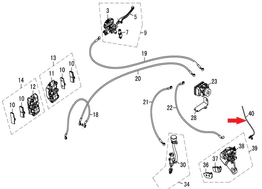 DY 250 Arka Jant Abs Okuyucusu