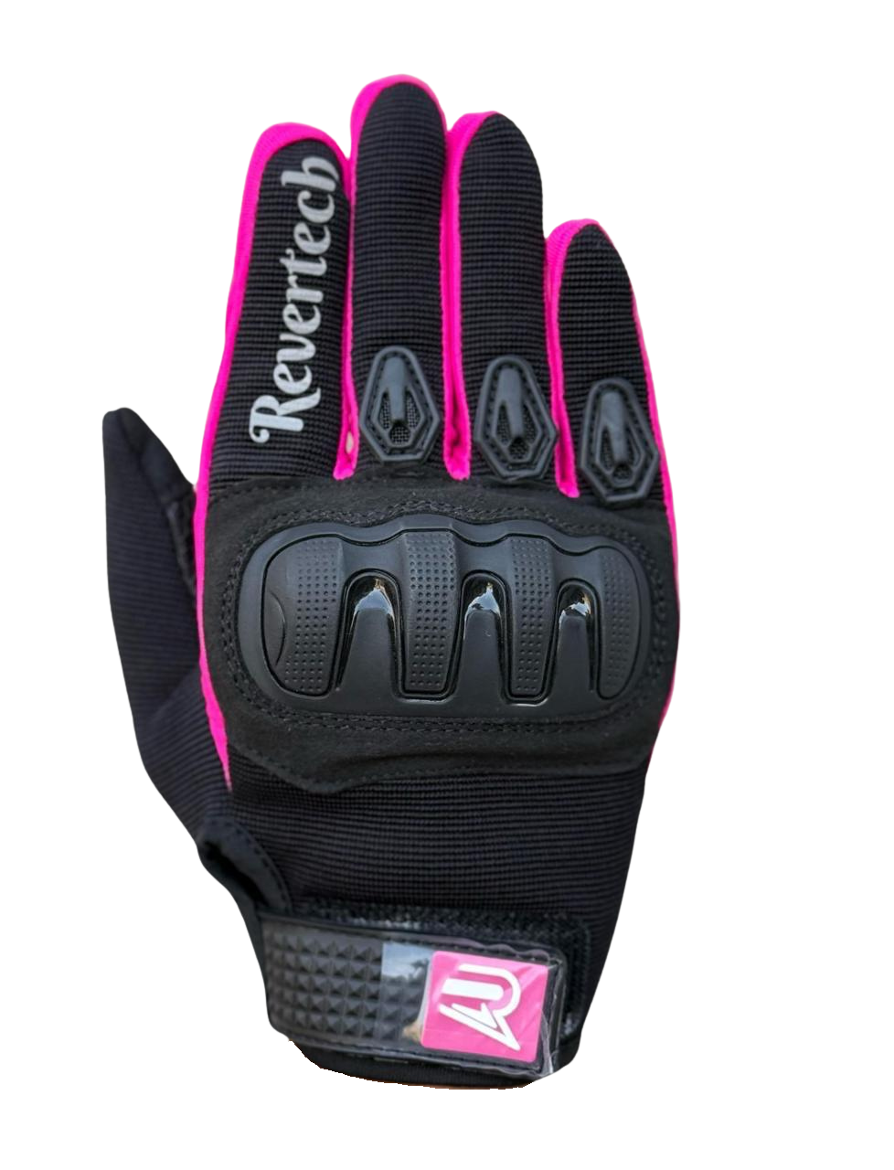 REVERTECH AURA - Pembe / Dokunmatik Ekran Uyumlu Kadın Motosiklet Eldiveni