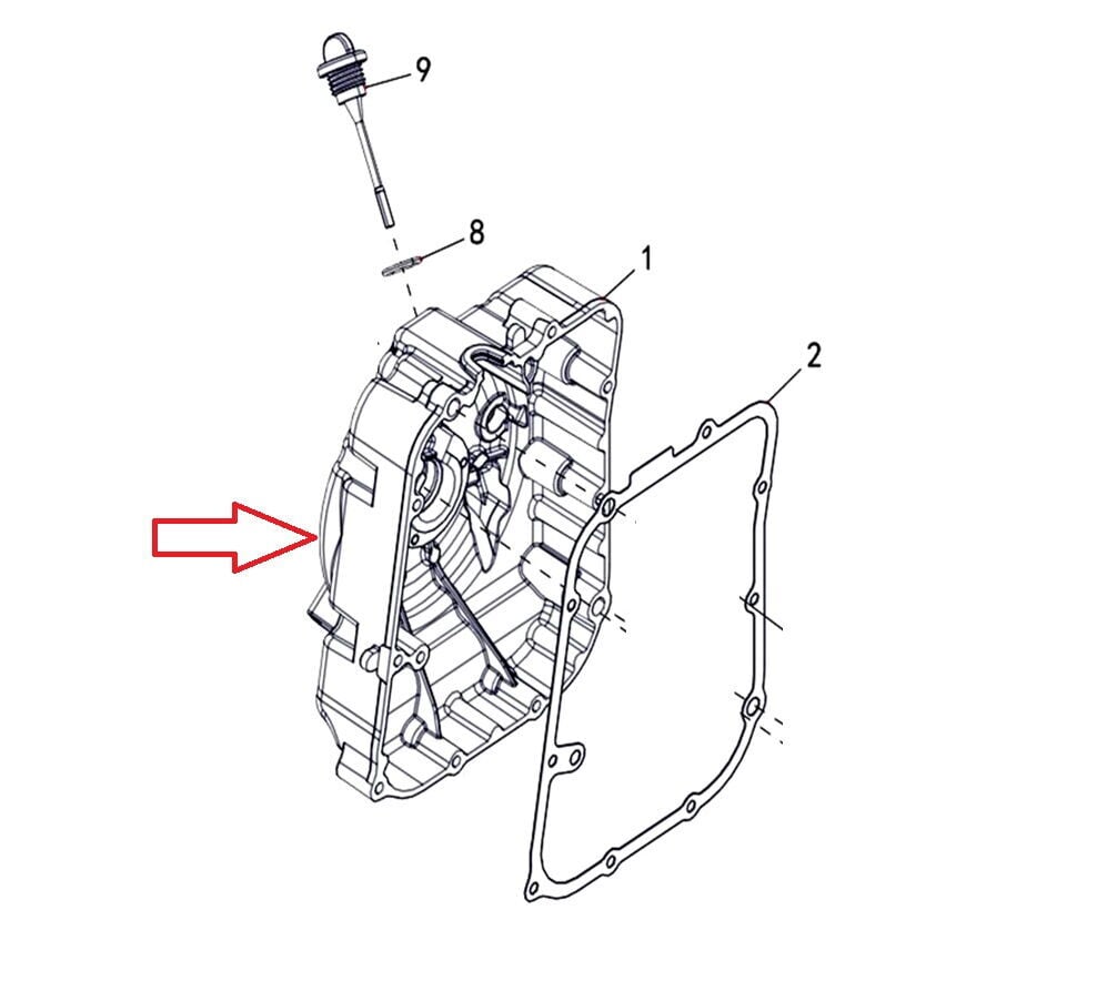 F320 Sağ Kartel Kapağı