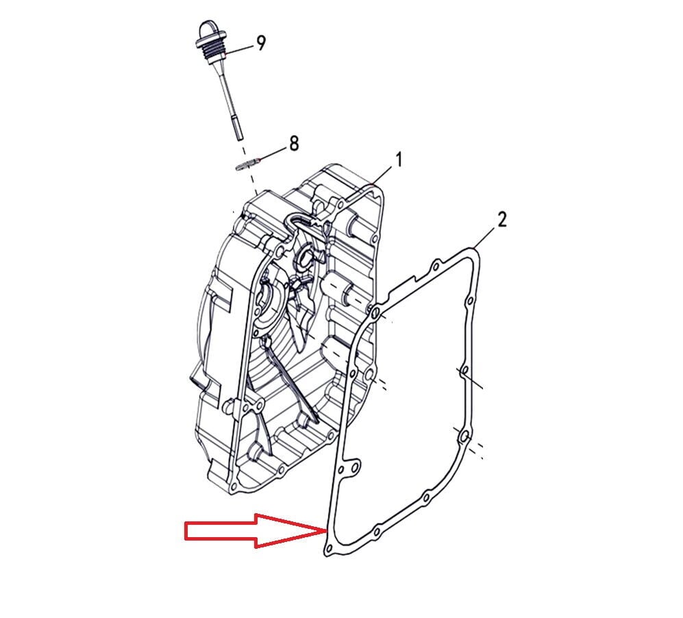 F320 Sağ Kartel Kapak Contası