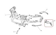 Xsuv 125 Arka Çamurluk Demiri