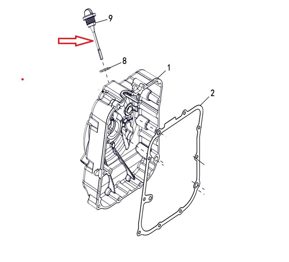 F320 Yağ Kontrol Çubugu