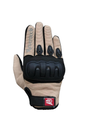 REVERTECH AURA - Krem / Dokunmatik Ekran Uyumlu Kadın Motosiklet Eldiveni