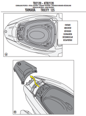 GIVI TB2120A YAMAHA TRICITY 125-155 (14-24) SISSYBAR