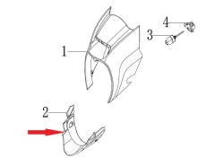 DY 250 Ön Far Altı Sakal