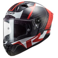 LS2 THUNDER KARBON RACING 1 MAT NEON SARI KASK