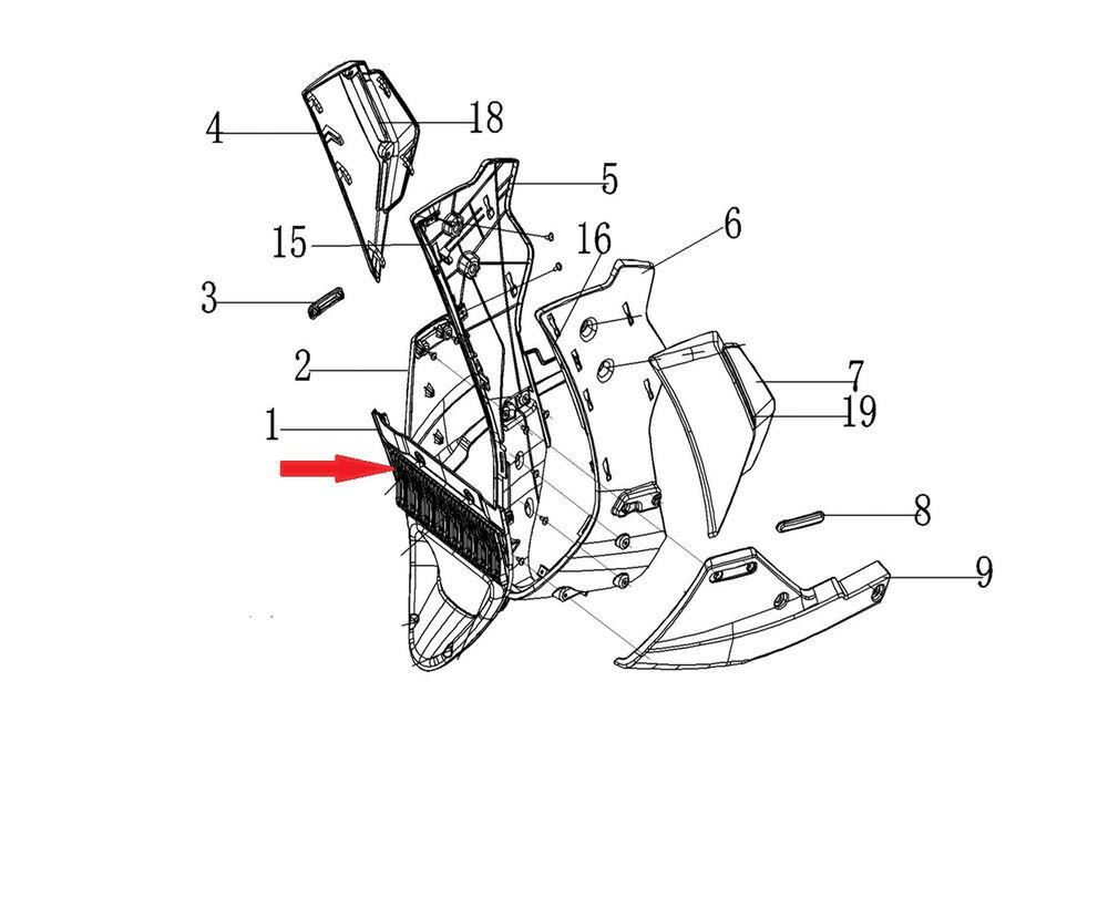 DY 250 Radyatör Izgarası