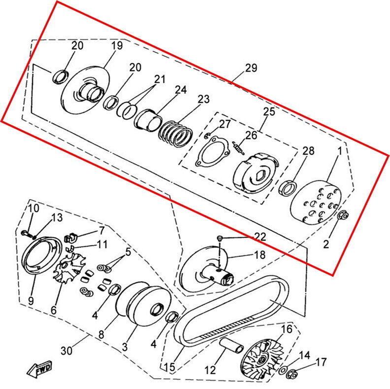 F320 Arka Varyatör Komple