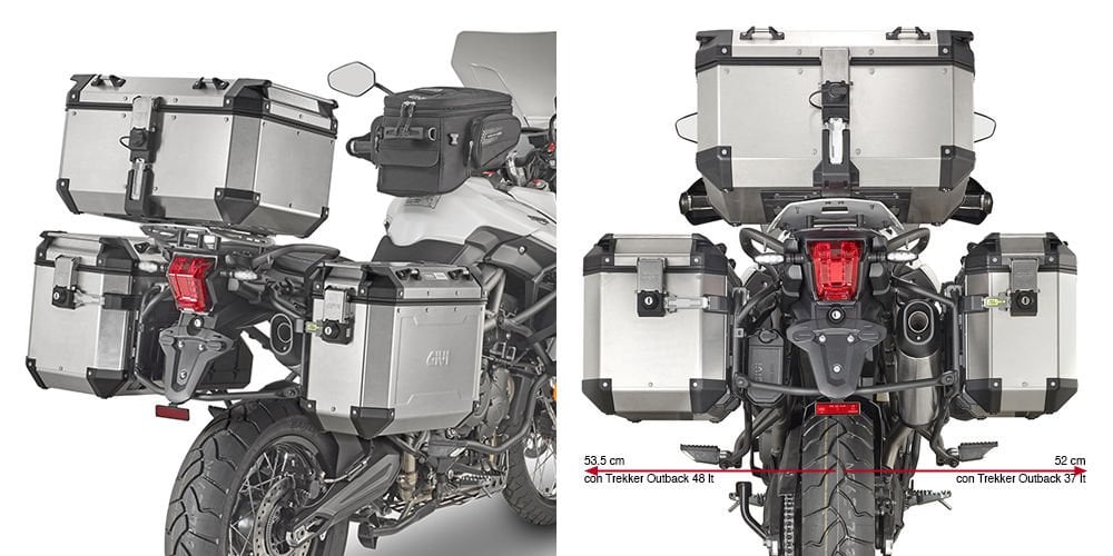 GIVI PL6413CAM TRIUMPH TIGER 800 XC - 800 XR (18-20) YAN ÇANTA TAŞIYICI