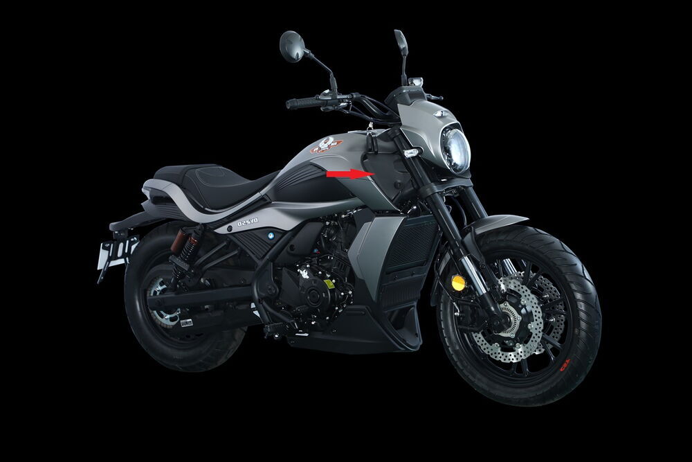 DY 250 Benzin Depo Ön Kapak Sağ