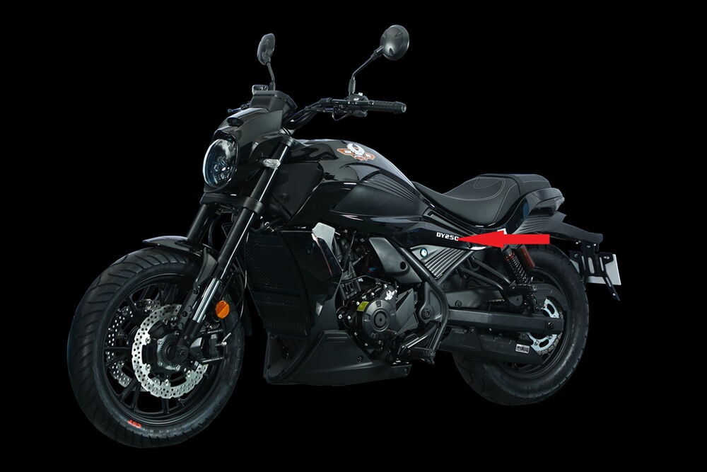 DY 250 Depo Altı Yan Grenaj Sol Siyah