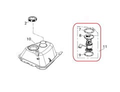 F320 Yakıt Pompası Komple