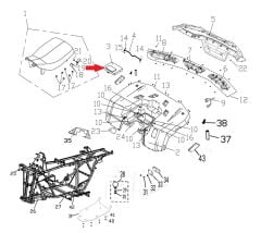 F320 Takım Kutusu Kapağı