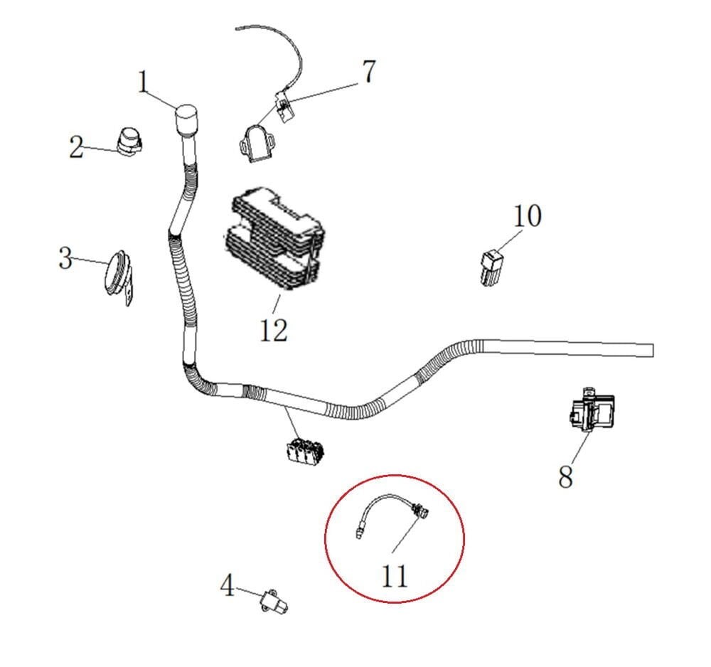Xsuv 125 Oksijen Sensörü