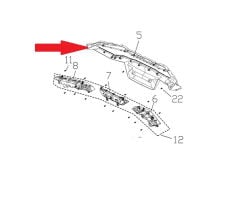 F320 Arka Stop Çerçevesi