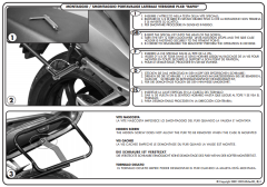 GIVI PLXR359 YAMAHA FZ1 FAZER 1000 (06-15) YAN ÇANTA TAŞIYICI