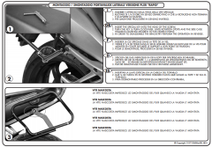 GIVI PLXR366 YAMAHA FZ8-FAZER8 (10-15) YAN ÇANTA TAŞIYICI