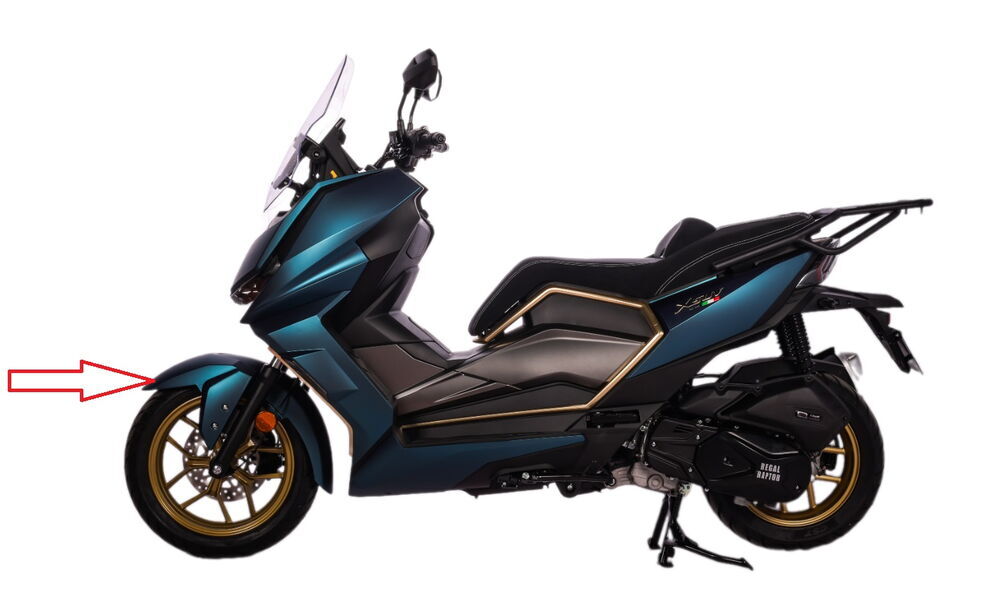 Xsuv 125 Ön Çamurluk Mat Mavi