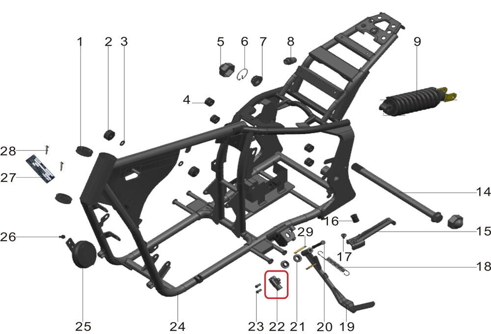 Pılder 250 Yan Sehpa Müşürü