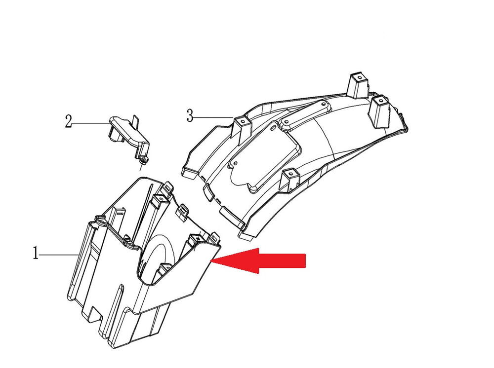 DY 250 Sele Altı Akü Kabini