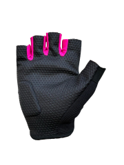 REVERTECH AURA - Pembe / Yarım Parmak - Kaymaz Avuç İçi Özellikli Kadın Motosiklet Eldiveni