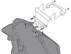 GIVI 267KIT HONDA VFR 1200 F (10-16) YAN ÇANTA TAŞIYICI BAĞLANTI KİTİ