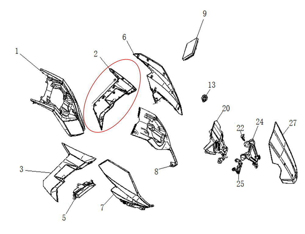 Xsuv 125 Ön Z Grenaj Sol Mat Mavi