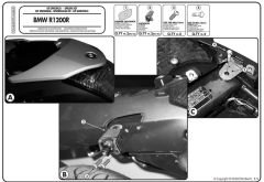 GIVI PLX688KIT BMW R 1200 R (06-10) YAN ÇANTA TAŞIYICI BAĞLANTI KİTİ