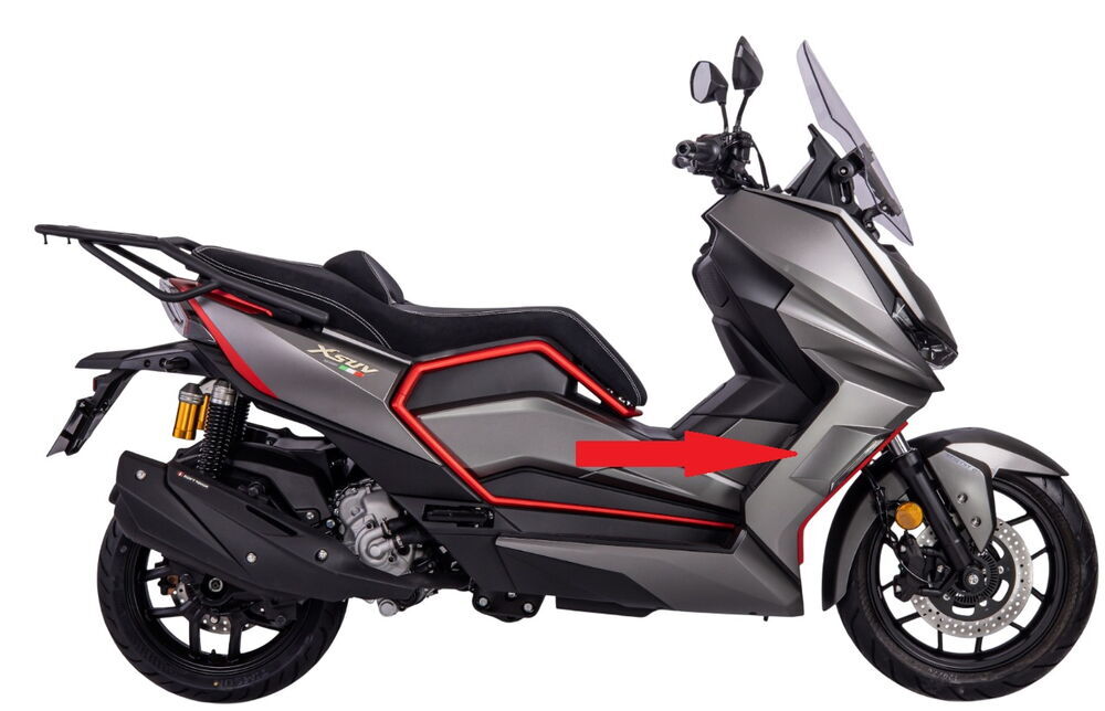 Xsuv 125 Ön Z Grenaj Sağ Mat Gri