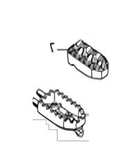 DY 250 Ön Ayak Basamak Sağ