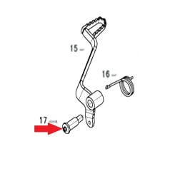 DY 250 Arka Fren Pedal Baglantı Somunu