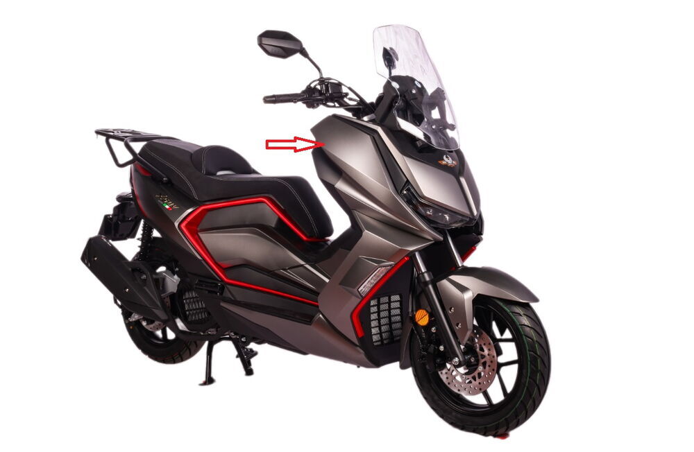 Xsuv 125 Kafa Grenajı Sağ Mat Gri