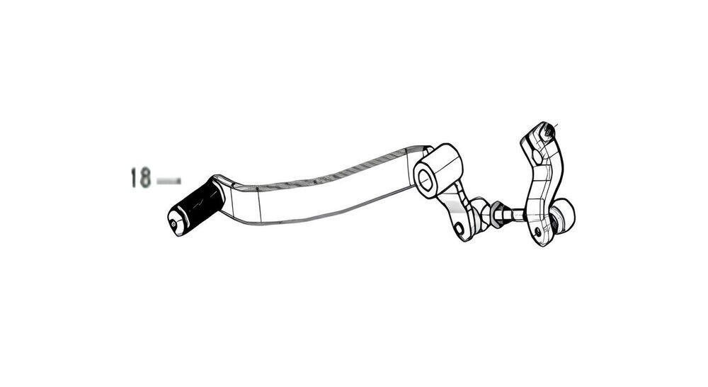 DY 250 Vites Pedalı Komple