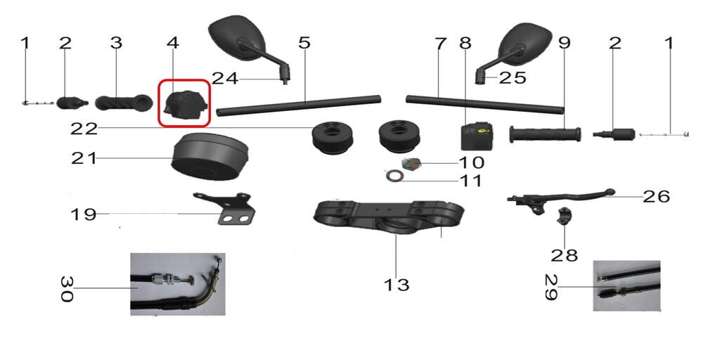 Pılder 250 Kumanda Paneli Sağ Komple