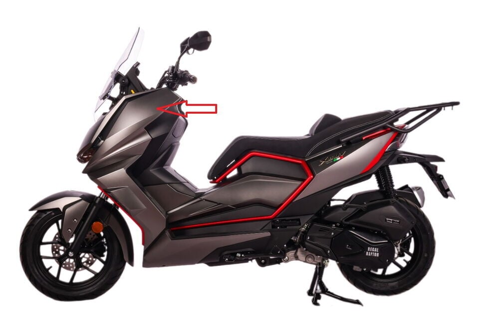 Xsuv 125 Kafa Grenajı Sol Mat Gri